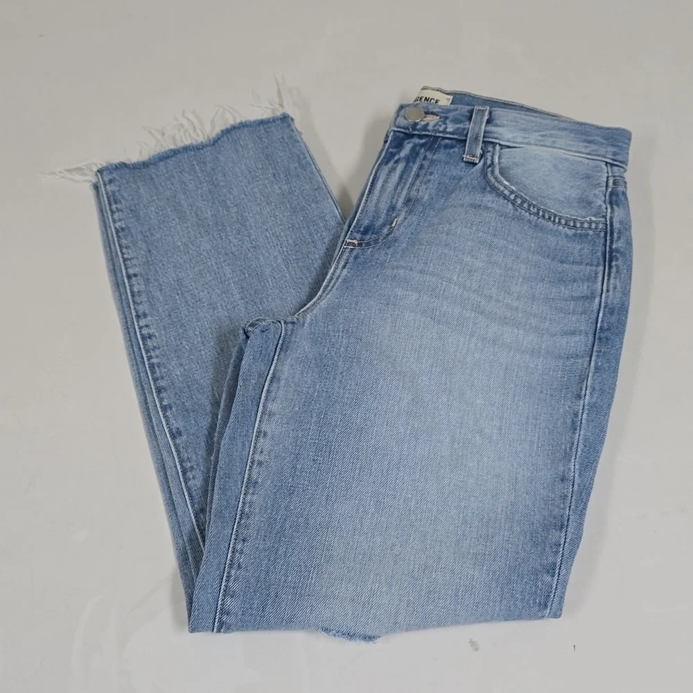 L'Agence Adele High Rise  Cropped Jeans